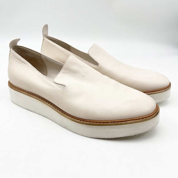 Vince Shoes - Vince white platform loafers